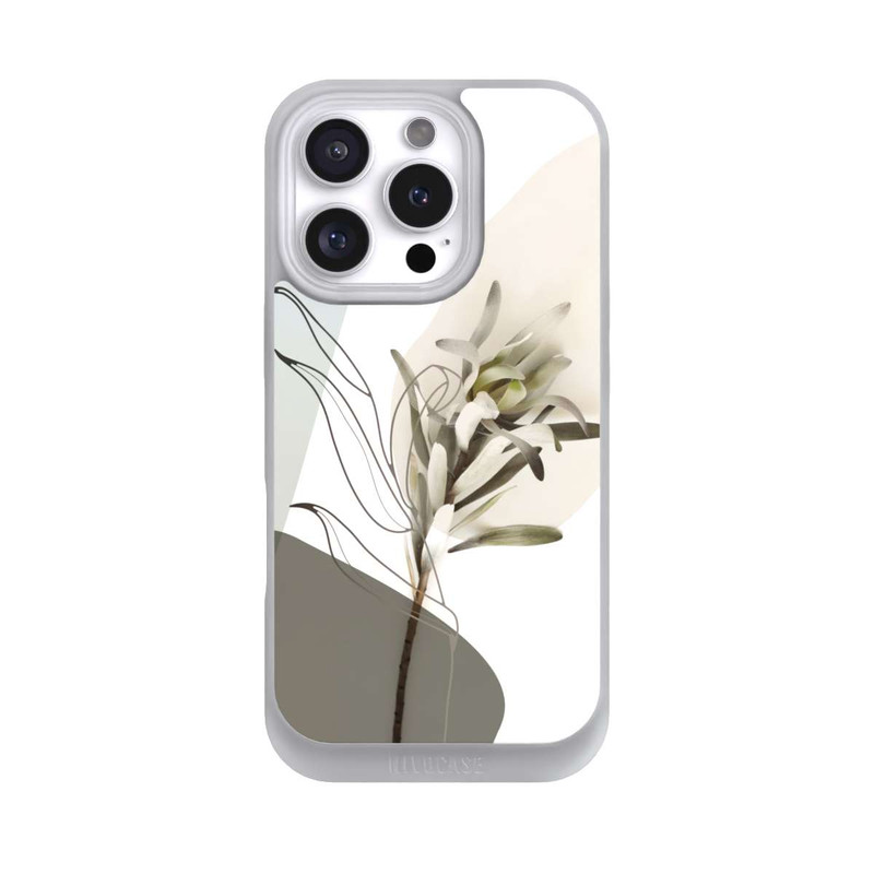 iPhone 16 Pro NIVOpure Boho Line Art Olive Green