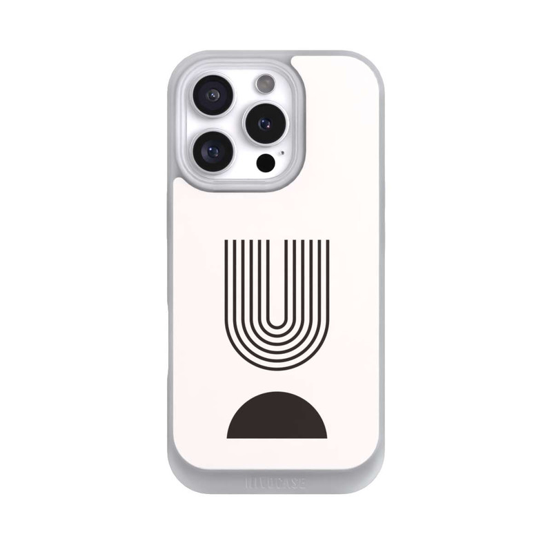 iPhone 16 Pro NIVOpure Modern Art Black Lines