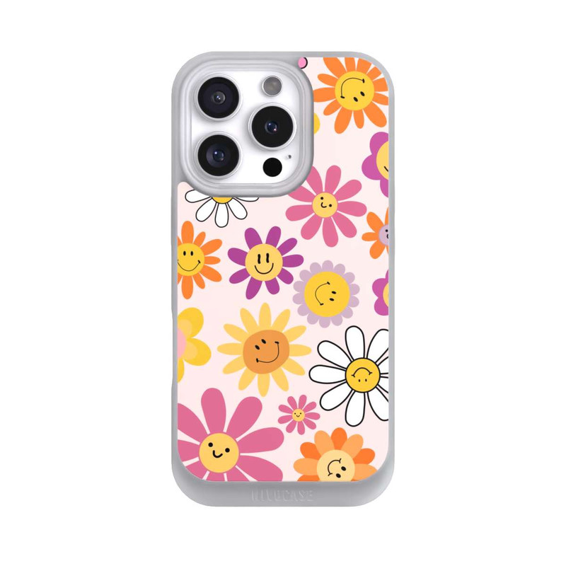 iPhone 16 Pro NIVOpure Smiles Pink Flowers