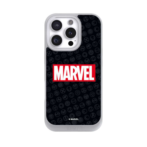Apple iPhone 16 Pro NIVOpure Marvel Logo Black Red 