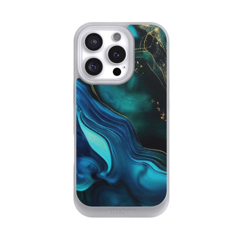 Apple iPhone 16 Pro NIVOpure Encre bleue et dorée avec IA