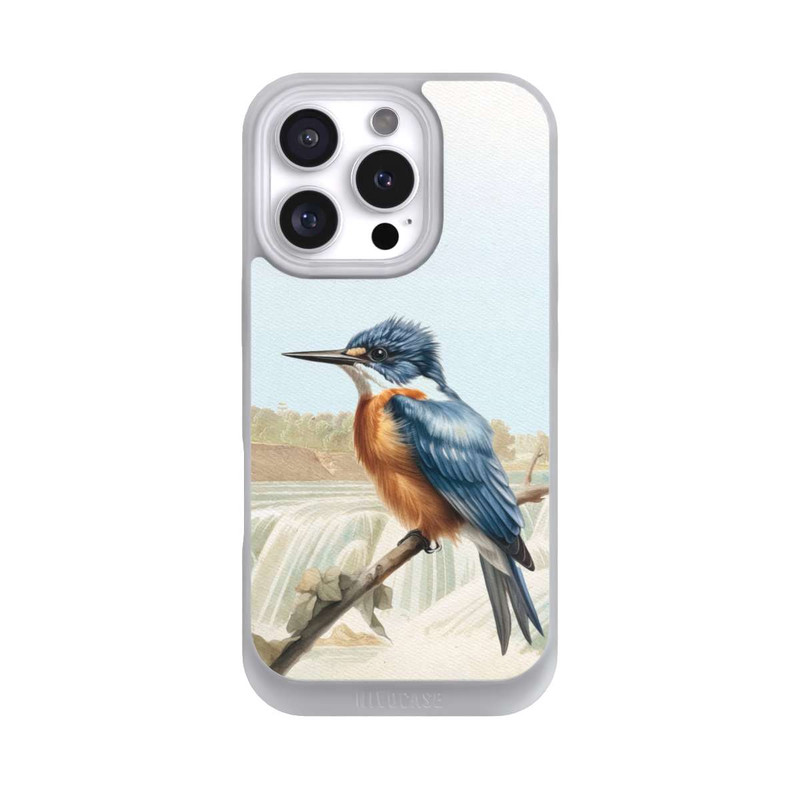 iPhone 16 Pro NIVOpure Eisvogel Retro