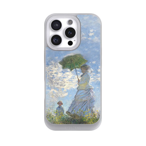 Apple iPhone 16 Pro NIVOpure Frau mit Sonnenschirm - Monet