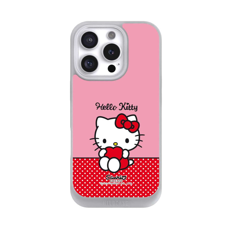 iPhone 16 Pro NIVOpure Hello Kitty sitzend mit Herz