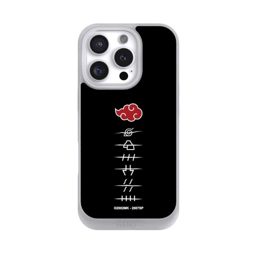 Apple iPhone 16 Pro NIVOpure Symboles des membres de l'Akatsuki noirs