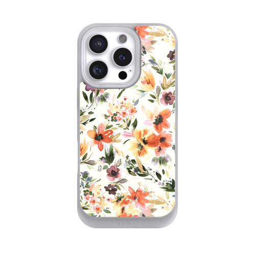 Apple iPhone 16 Pro NIVOpure Summer Artistic Flowers Ivory