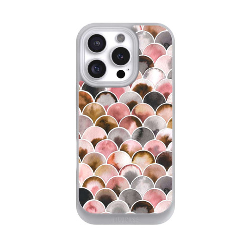 Apple iPhone 16 Pro NIVOpure Japandi Scales Pink Brown