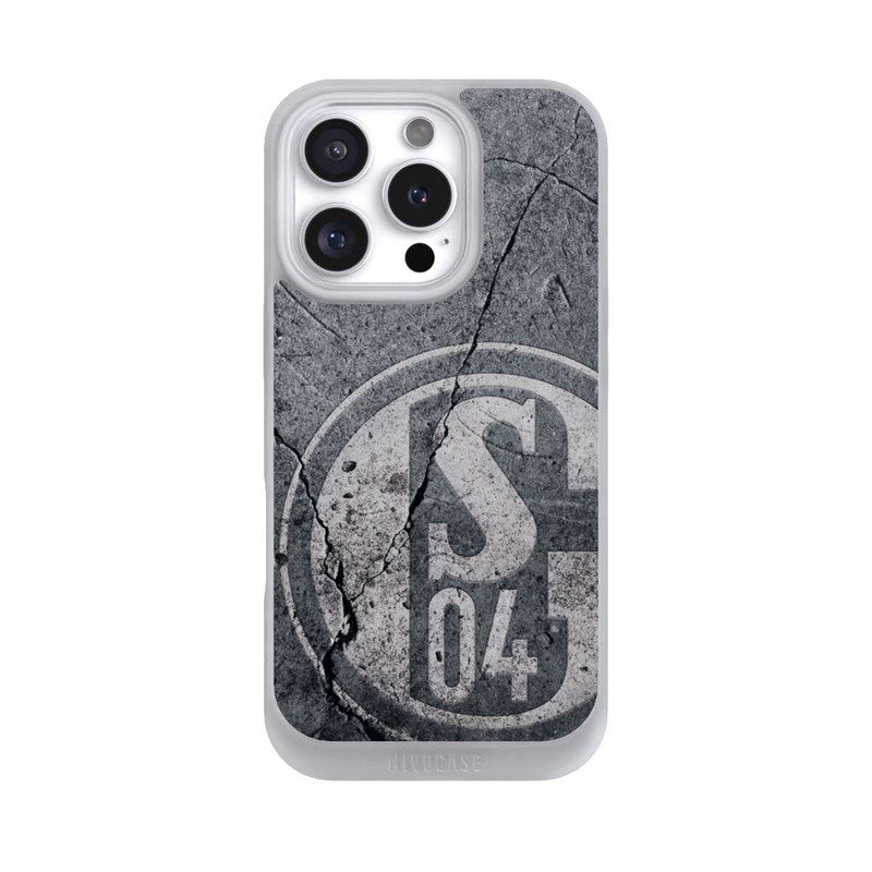 iPhone 16 Pro NIVOpure Schalke 04 Beton Look