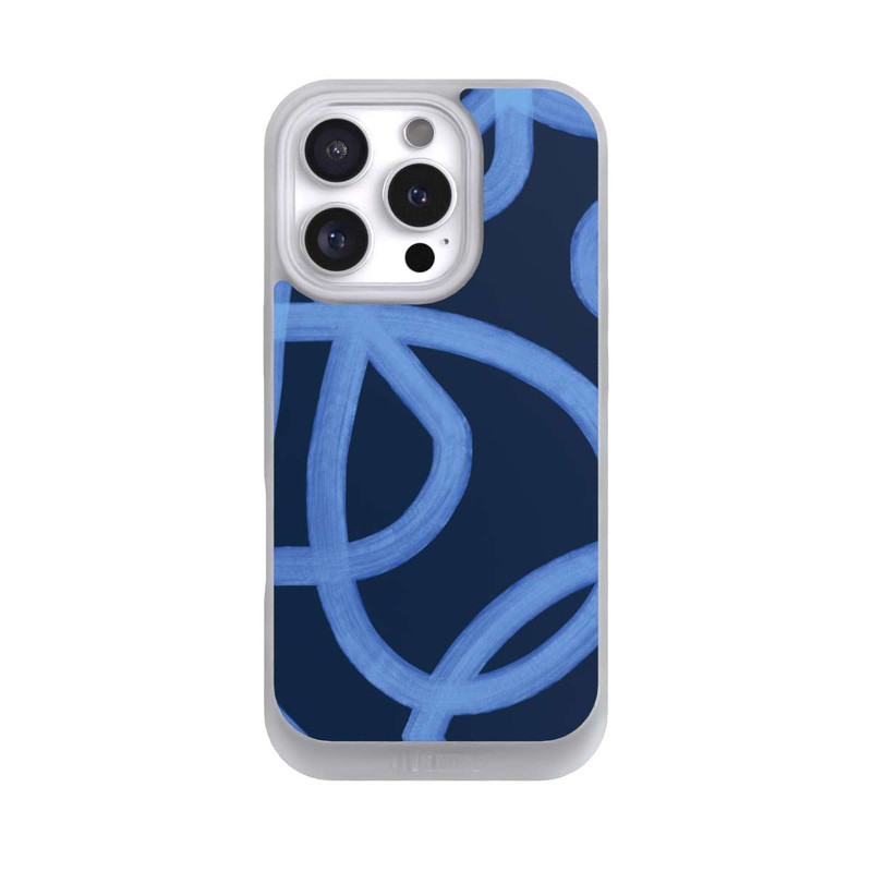 iPhone 16 Pro NIVOpure Laced Up Tones of Blue