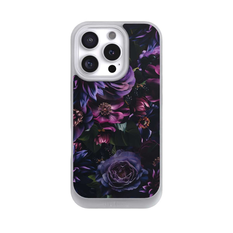 iPhone 16 Pro NIVOpure Dunkle Lila Blüten 