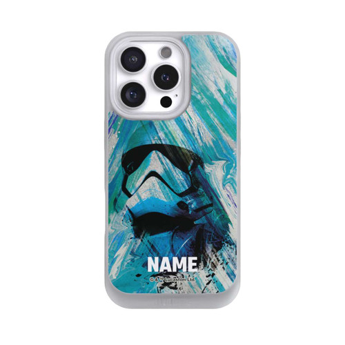 Apple iPhone 16 Pro NIVOpure Stormtrooper Watercolor Personalisierbar