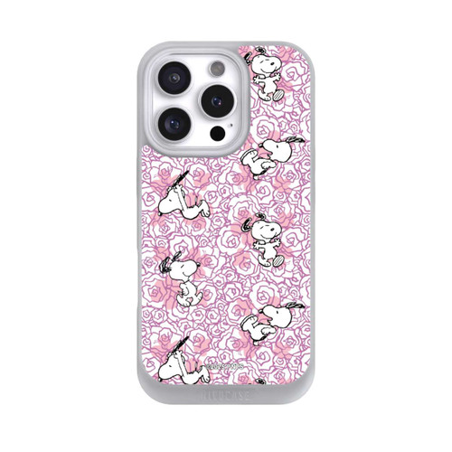 Apple iPhone 16 Pro NIVOpure Peanuts Pink Roses Pattern