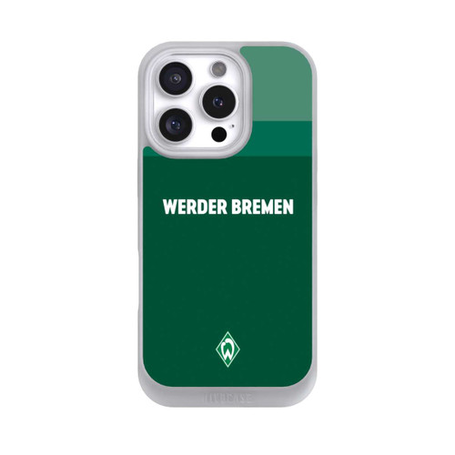 Apple iPhone 16 Pro NIVOpure Werder Bremen Schriftzug Raute