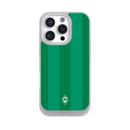 Apple iPhone 16 Pro NIVOpure Werder Bremen Grün gestreift