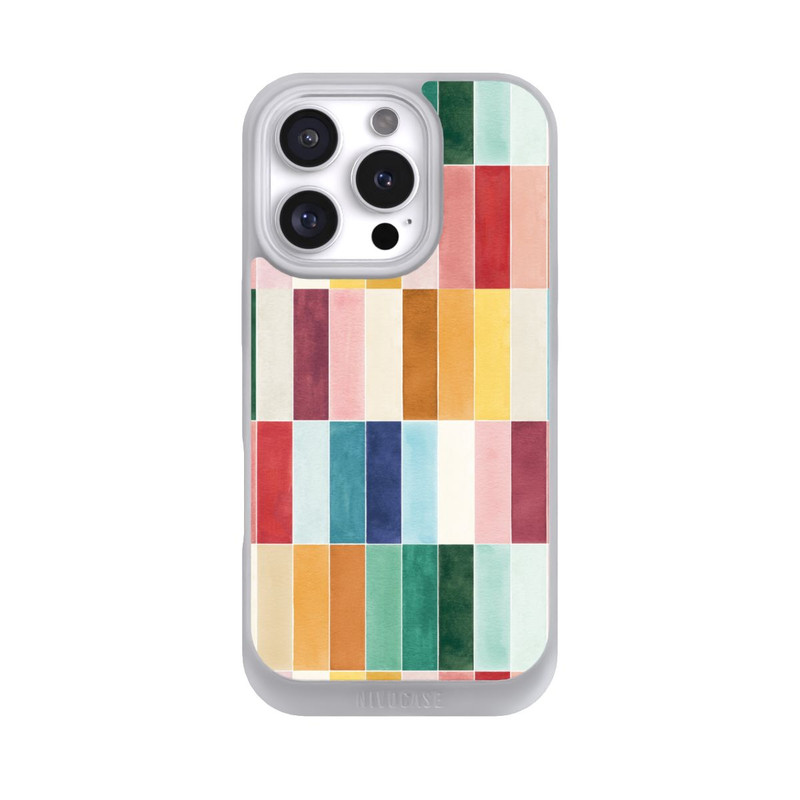 iPhone 16 Pro NIVOpure Modern Craft Geometric Rectangular Tiles