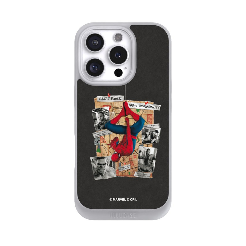 iPhone 16 Pro NIVOpure Spider-Man Tableau d'enquête
