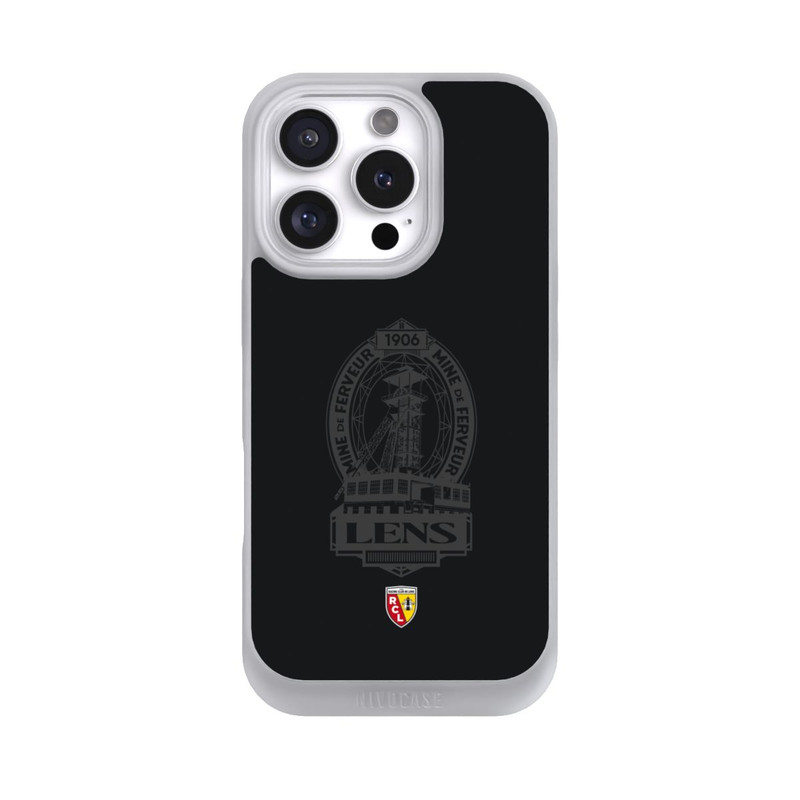 iPhone 16 Pro NIVOpure RC Lens Mine de Ferveur Emblème noir