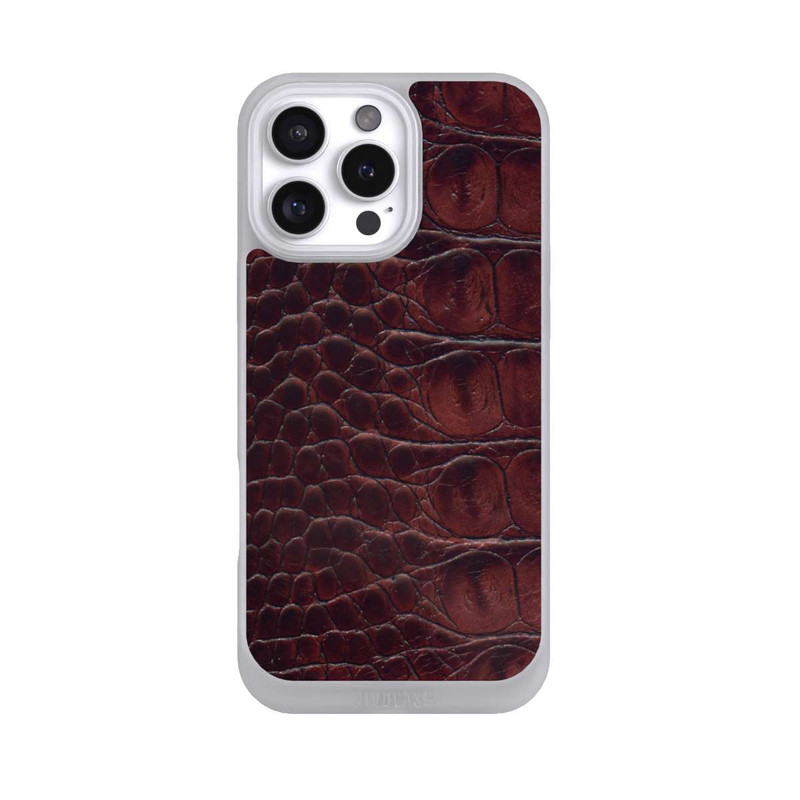 iPhone 16 Pro Max NIVOpure Kroco Dunkelbraun