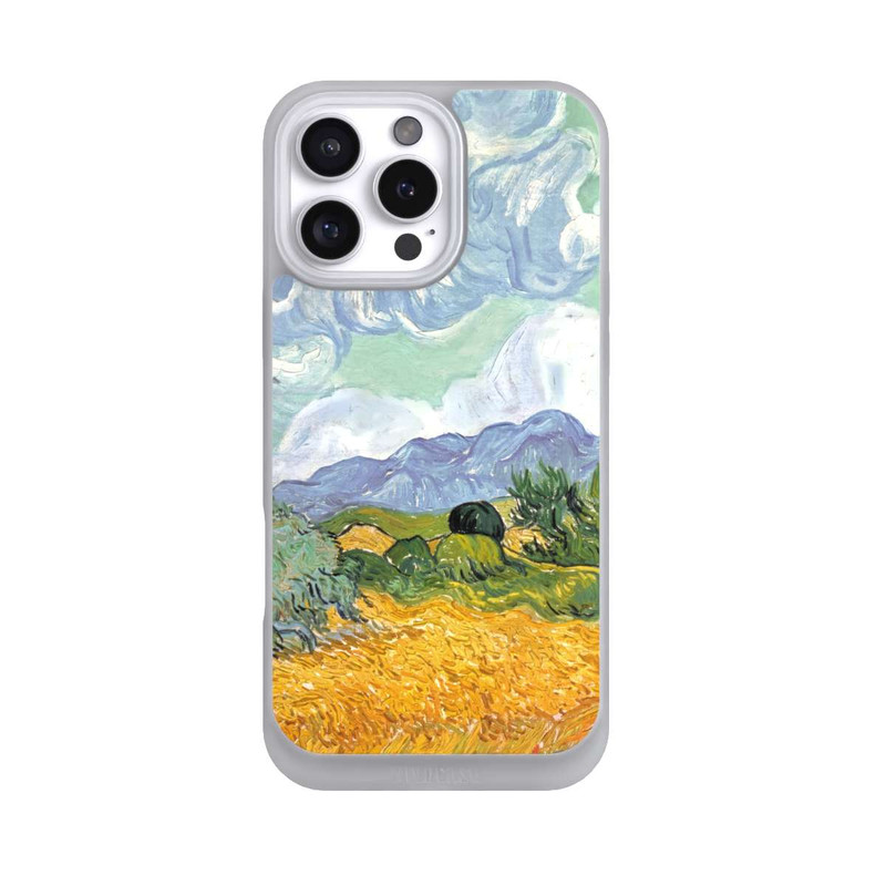 iPhone 16 Pro Max NIVOpure Weizenfeld mit Zypressen