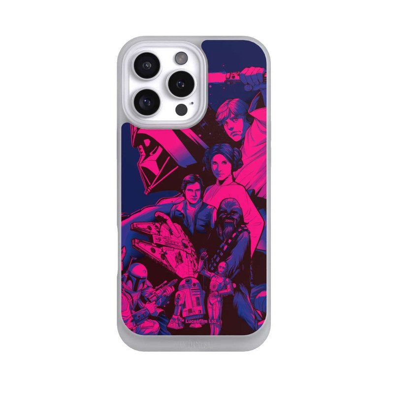 iPhone 16 Pro Max NIVOpure StarWars Charaktere - Ultraviolet