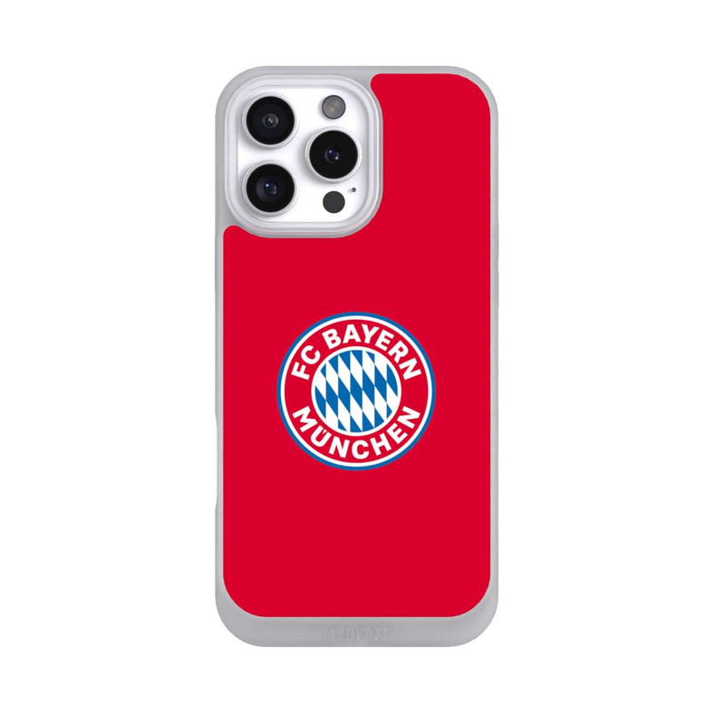 iPhone 16 Pro Max NIVOpure FCB Logo auf Rot