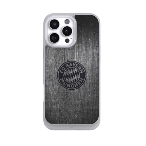 Apple iPhone 16 Pro Max NIVOpure Metalllook FCB Logo einfarbig