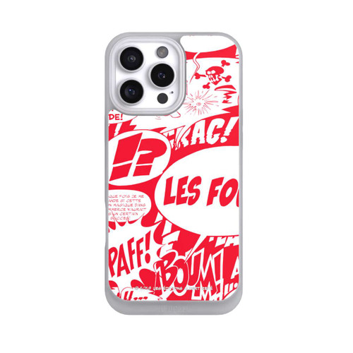 Apple iPhone 16 Pro Max NIVOpure Speech Bubbles Asterix Red
