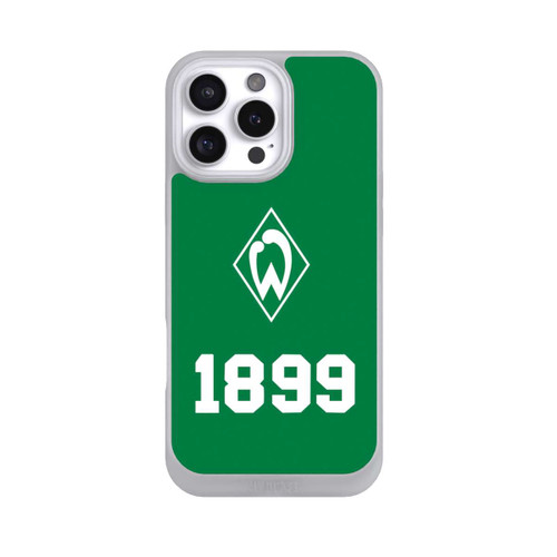 Apple iPhone 16 Pro Max NIVOpure 1899 Grün-Weiß Lebenslang Grün - Werder Bremen