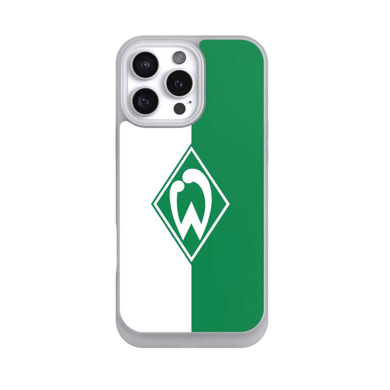 iPhone 16 Pro Max NIVOpure Weiß-Grün - Werder Bremen