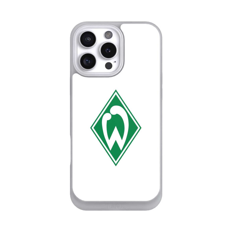 iPhone 16 Pro Max NIVOpure Logo auf Weiß - Werder Bremen