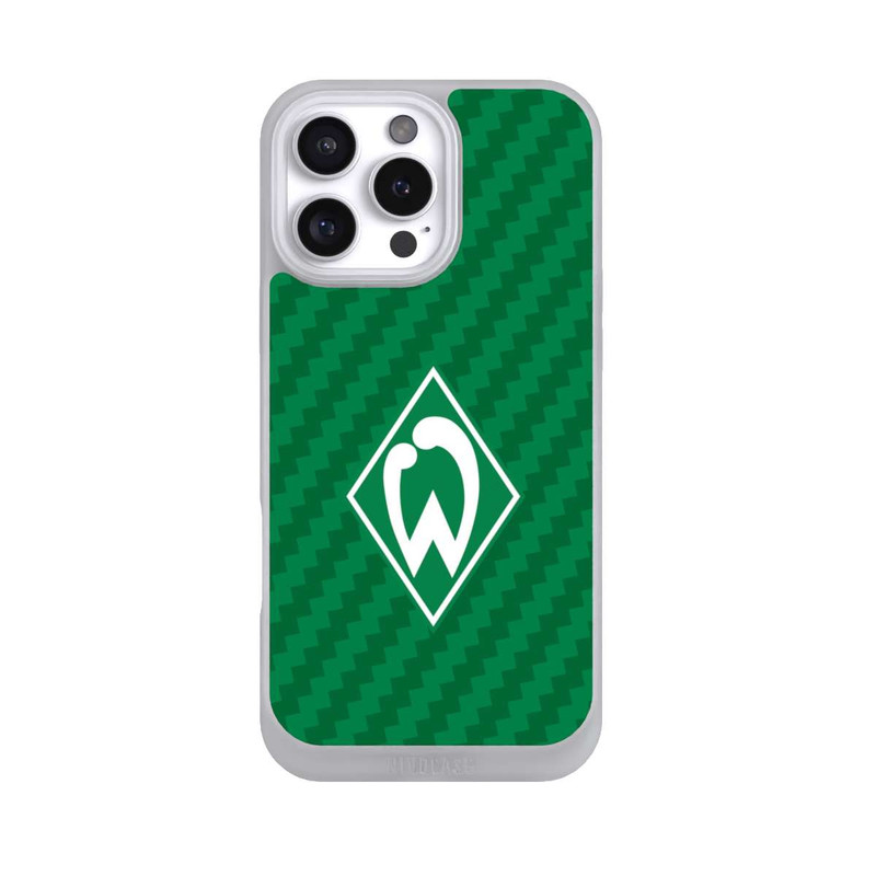 iPhone 16 Pro Max NIVOpure Carbonlook - Werder Bremen