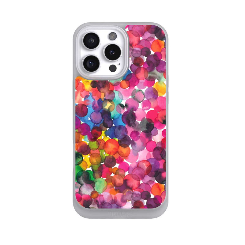 iPhone 16 Pro Max NIVOpure Überlappende Aquarellpunkte