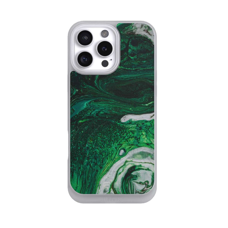 iPhone 16 Pro Max NIVOpure Green oil texture