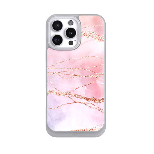 Apple iPhone 16 Pro Max NIVOpure Glitter Look Pink Girly Marmor