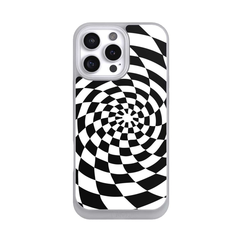 iPhone 16 Pro Max NIVOpure Schwarz-Weiß Illusion
