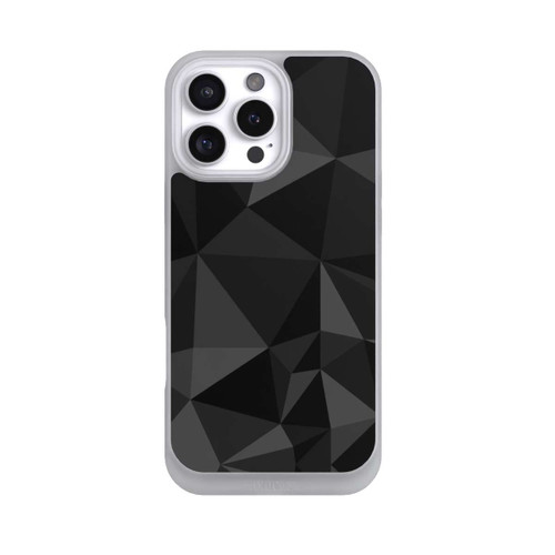 Apple iPhone 16 Pro Max NIVOpure Polygon Pattern Black