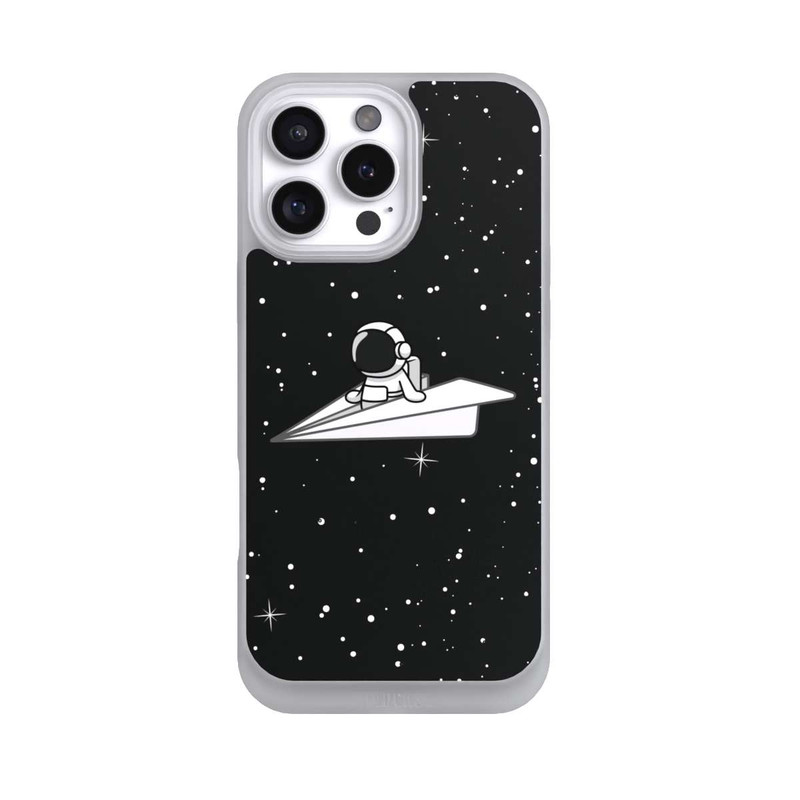 iPhone 16 Pro Max NIVOpure Astronaut Paper Plane Comic