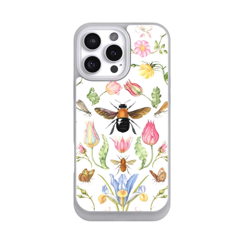 iPhone 16 Pro Max NIVOpure Wildflowers and Bee White