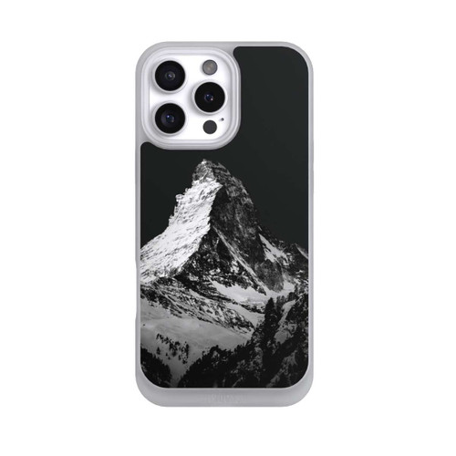 Apple iPhone 16 Pro Max NIVOpure Snow Capped Mountains grey
