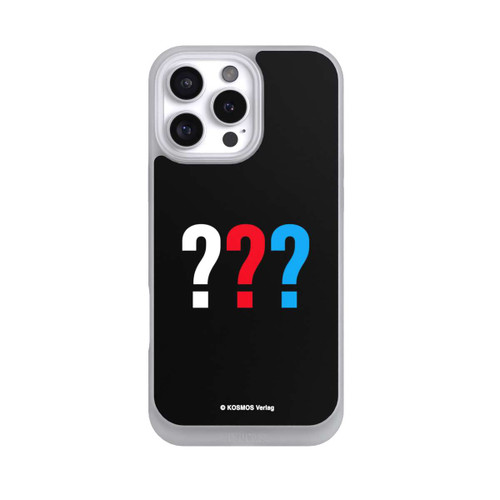 Apple iPhone 16 Pro Max NIVOpure Drei Fragezeichen Logo