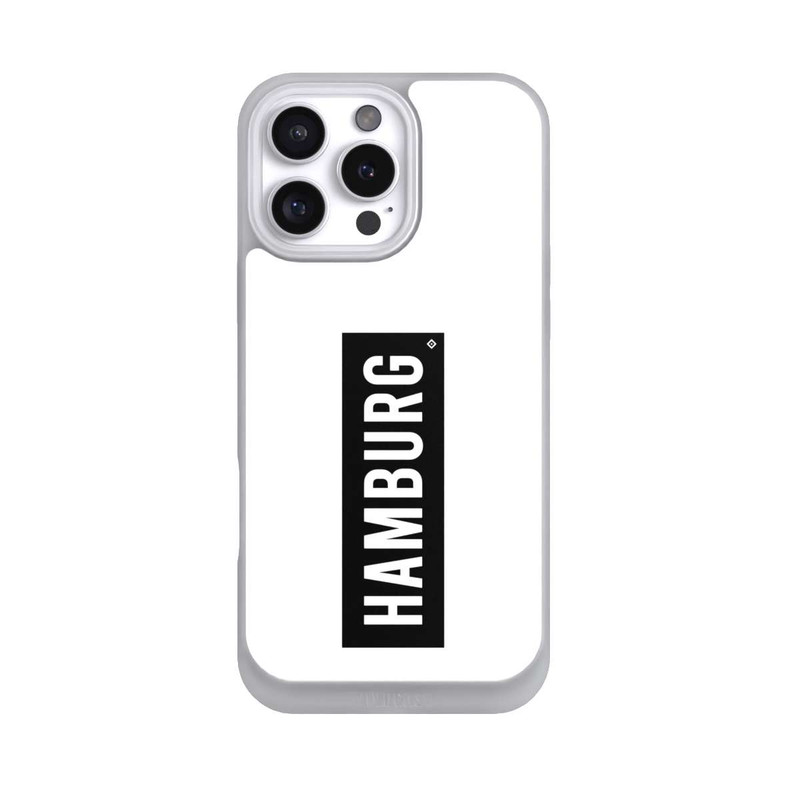 iPhone 16 Pro Max NIVOpure HSV Hamburg Schwarz Weiss