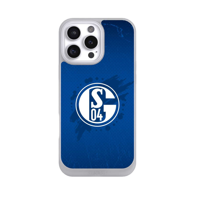 iPhone 16 Pro Max NIVOpure Schalke 04 Farbe Fleck Blau