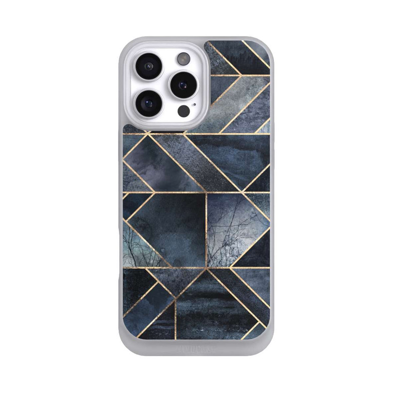 iPhone 16 Pro Max NIVOpure Abstraktes Natur-Dunkelblau