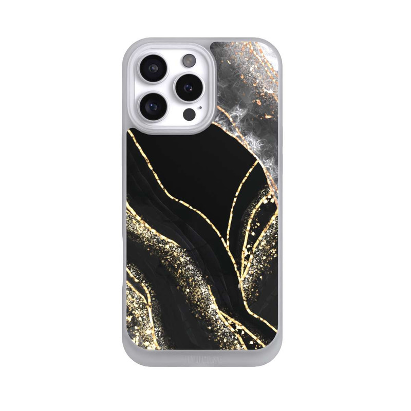 iPhone 16 Pro Max NIVOpure Dark Marble Gold