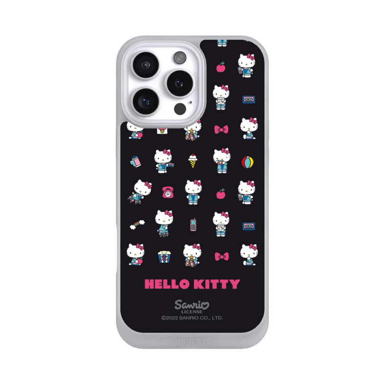 iPhone 16 Pro Max NIVOpure Hello Kitty 90s Schwarz