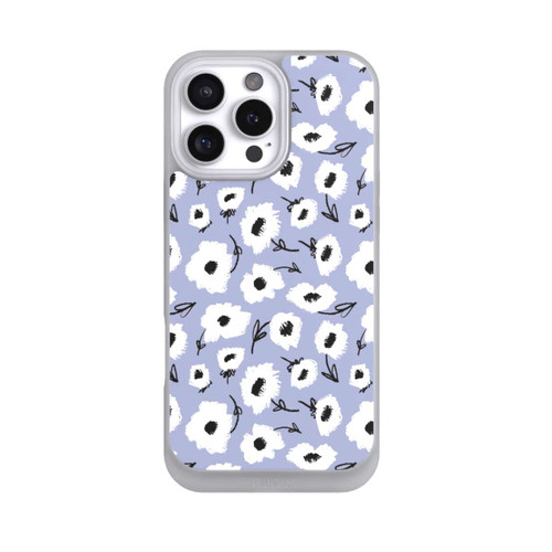Apple iPhone 16 Pro Max NIVOpure Pattern Fleurs Lilas