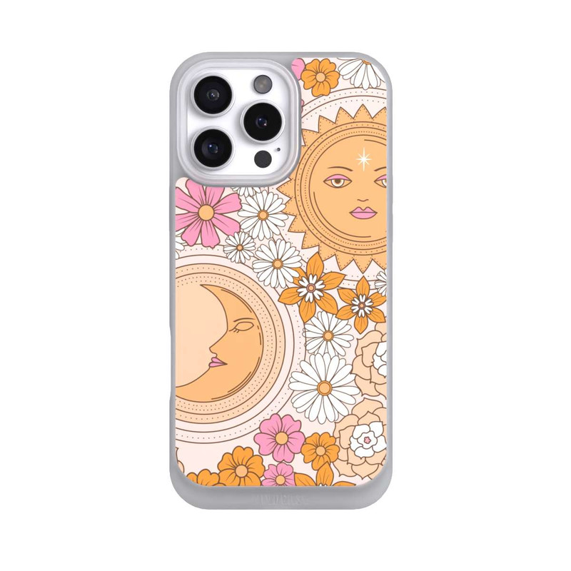 iPhone 16 Pro Max NIVOpure Mond-Sonne-Blumen