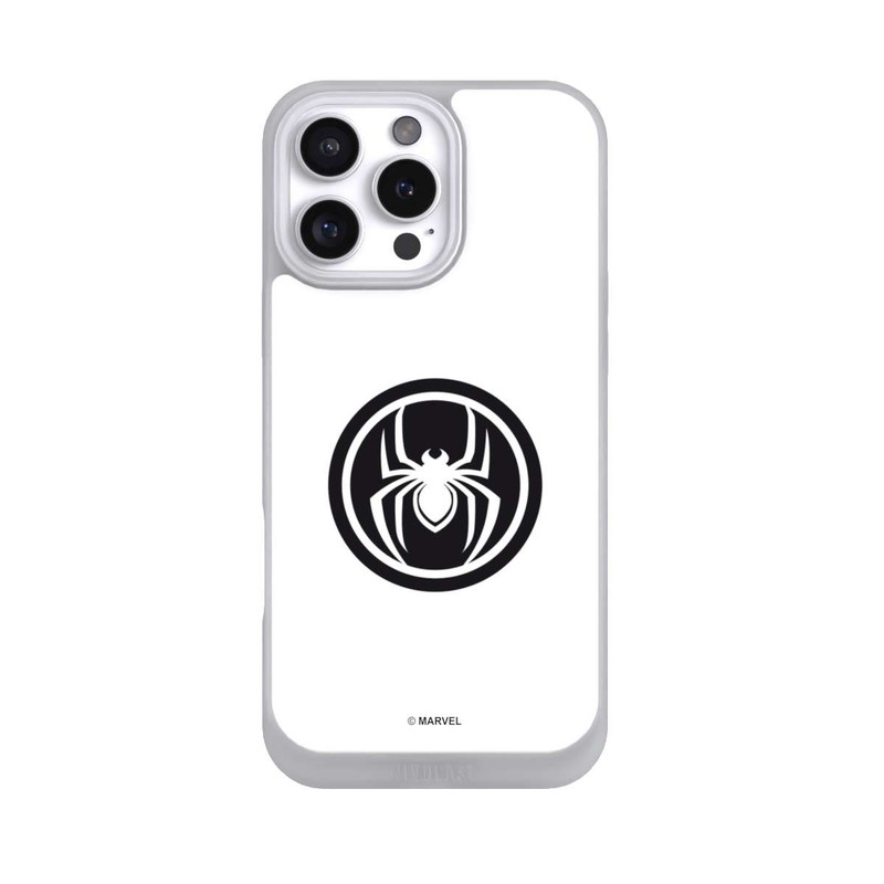 iPhone 16 Pro Max NIVOpure Spider-Man Logo White
