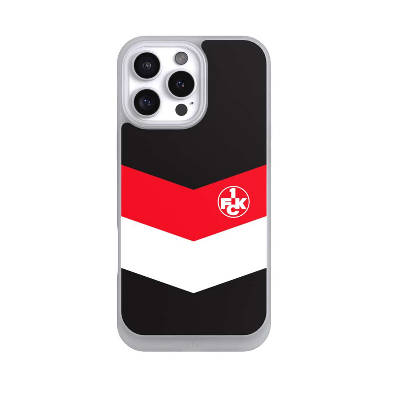 iPhone 16 Pro Max NIVOpure 1.FCK Blockstreifen Design