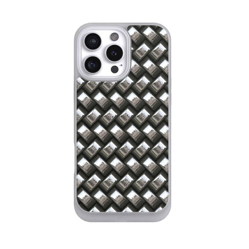 iPhone 16 Pro Max NIVOpure Glamour Silver Metal